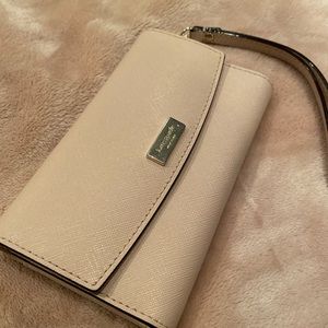Kate spade blush cell phone wristlet